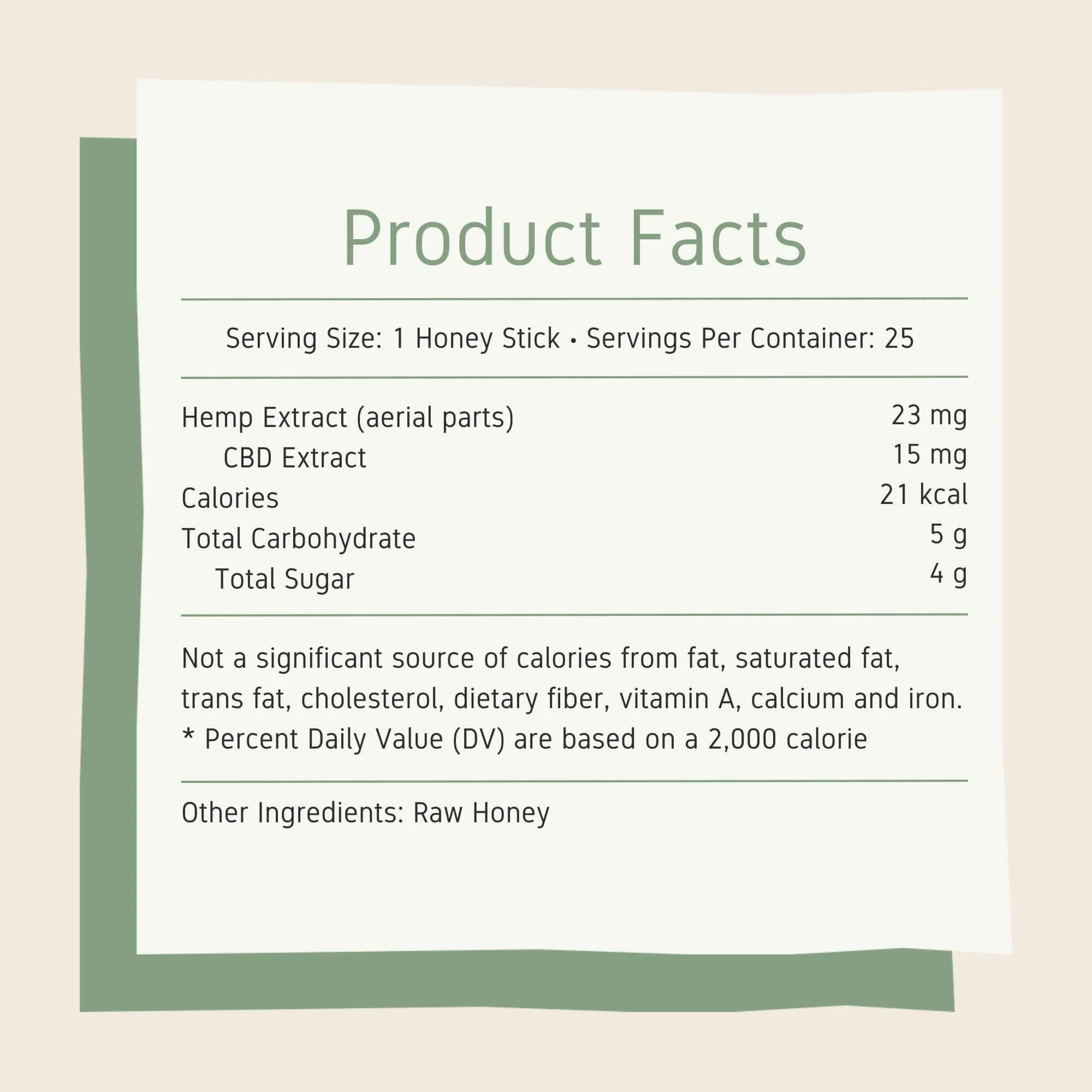 CBD Honey Sticks - Image 5
