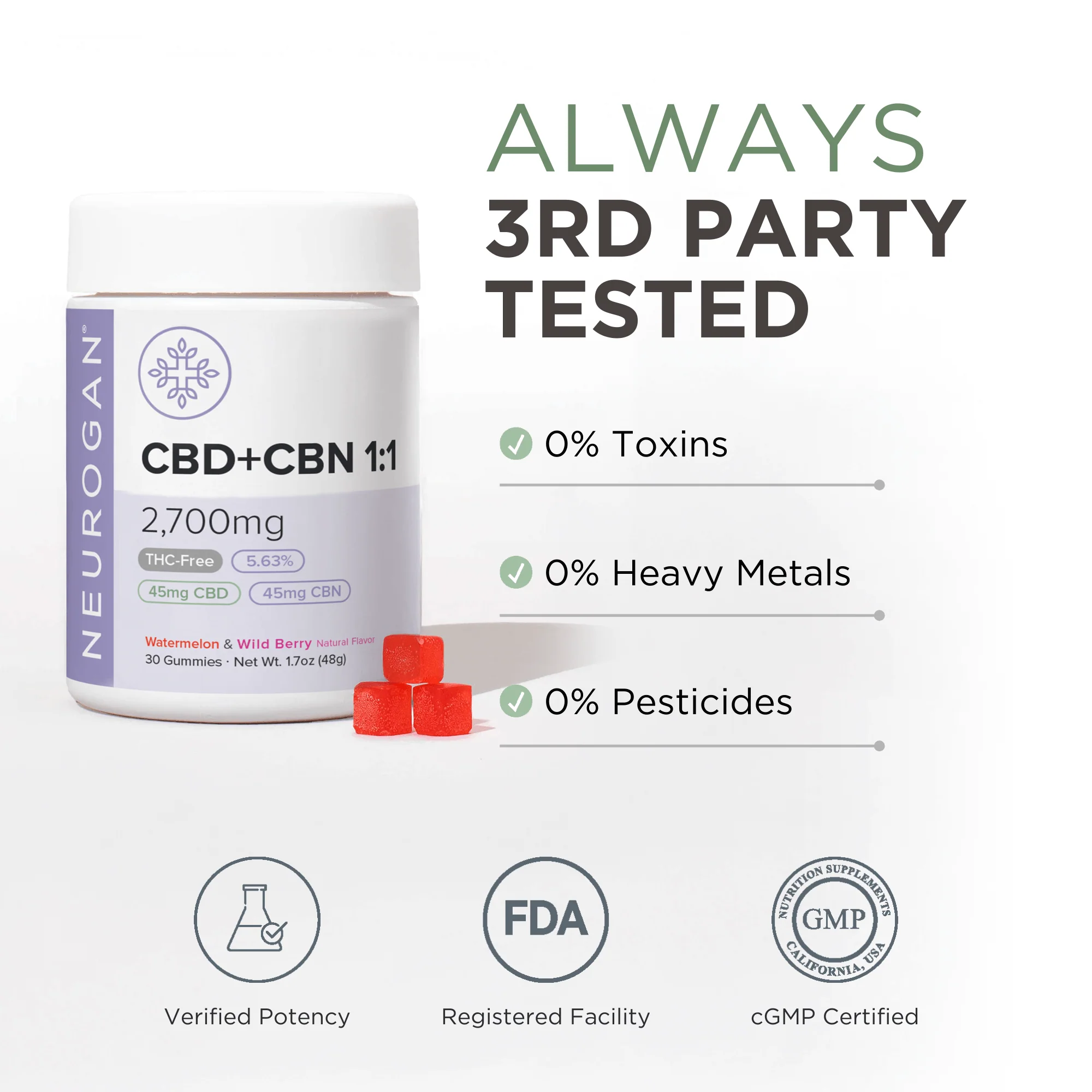 THC-Free CBN Gummies - Image 6