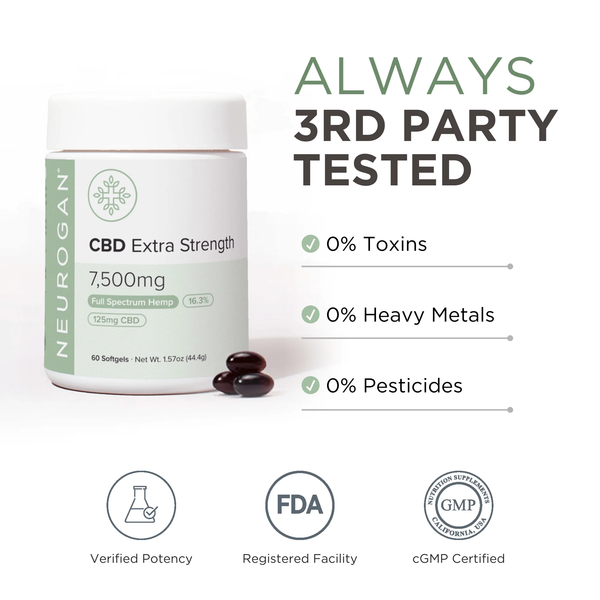 CBD Softgels Extra Strength - Image 4